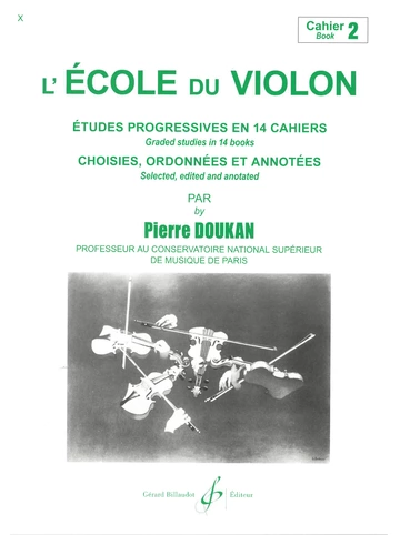 L’École du violon. Volume 2 Visuel